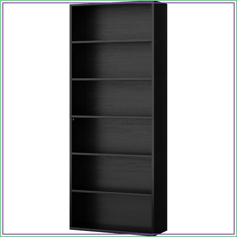 Home Office Image - 6-Tier Open Bookcase, 70.6