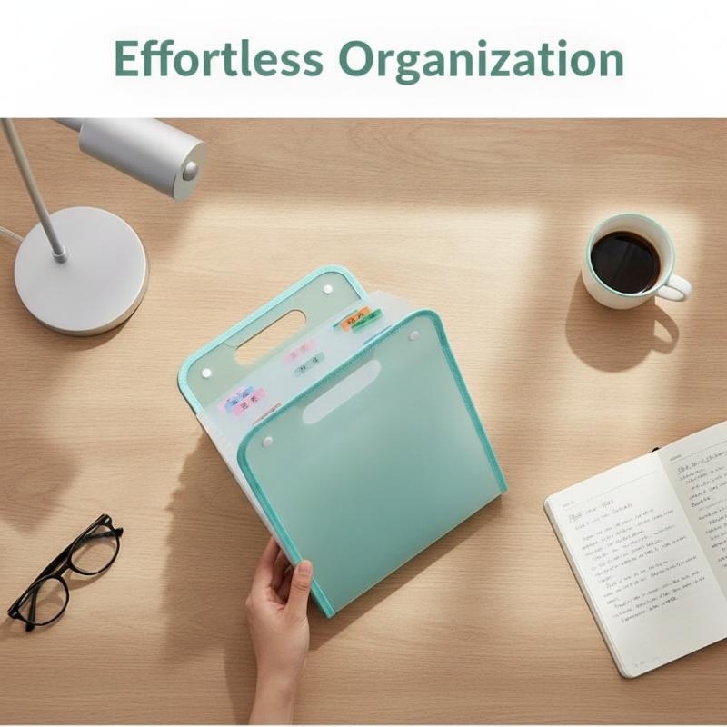 Home Office Organization - @*13-Layer A4 File Organizer Dustproof Desktop