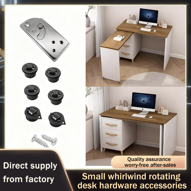 Home Office Desk Ideas - Swivel Desk Hardware Mechanism 90 Degree