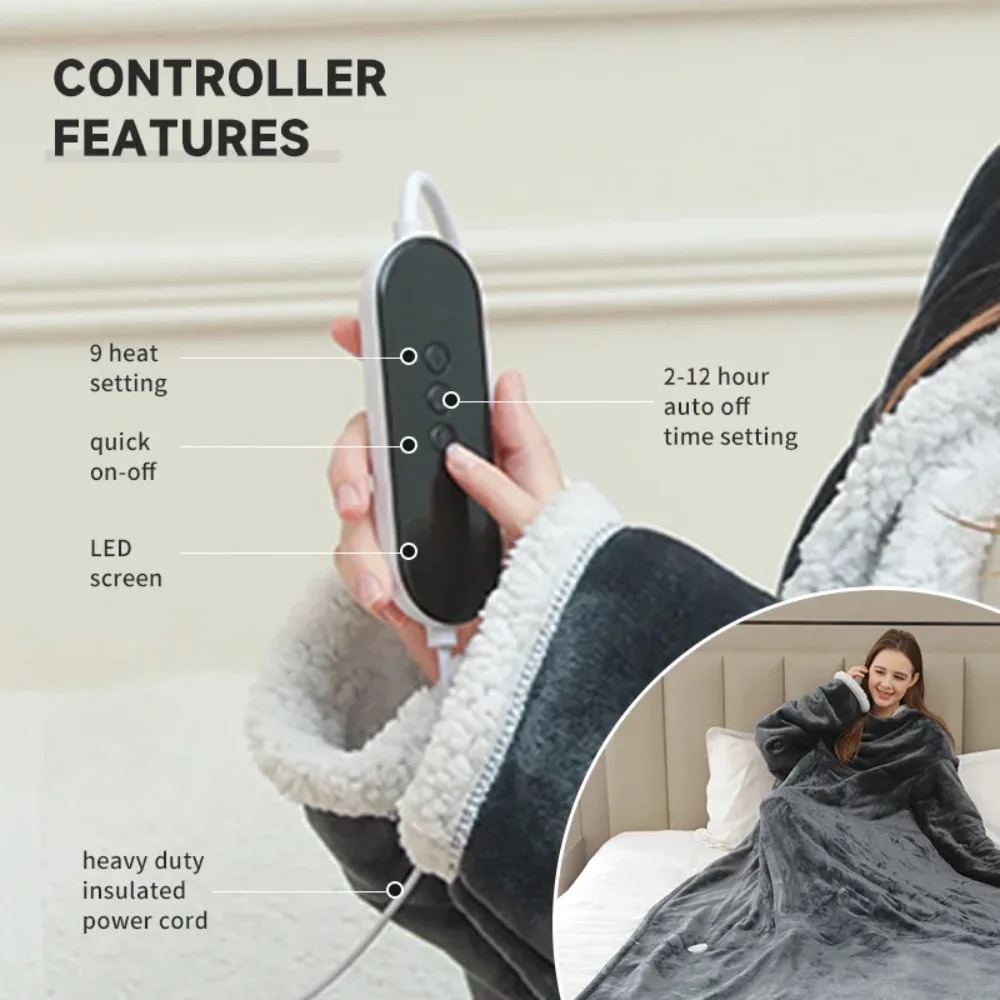 1PCS Auto Off Electric Blanket - đánh giá và giá Home Office British