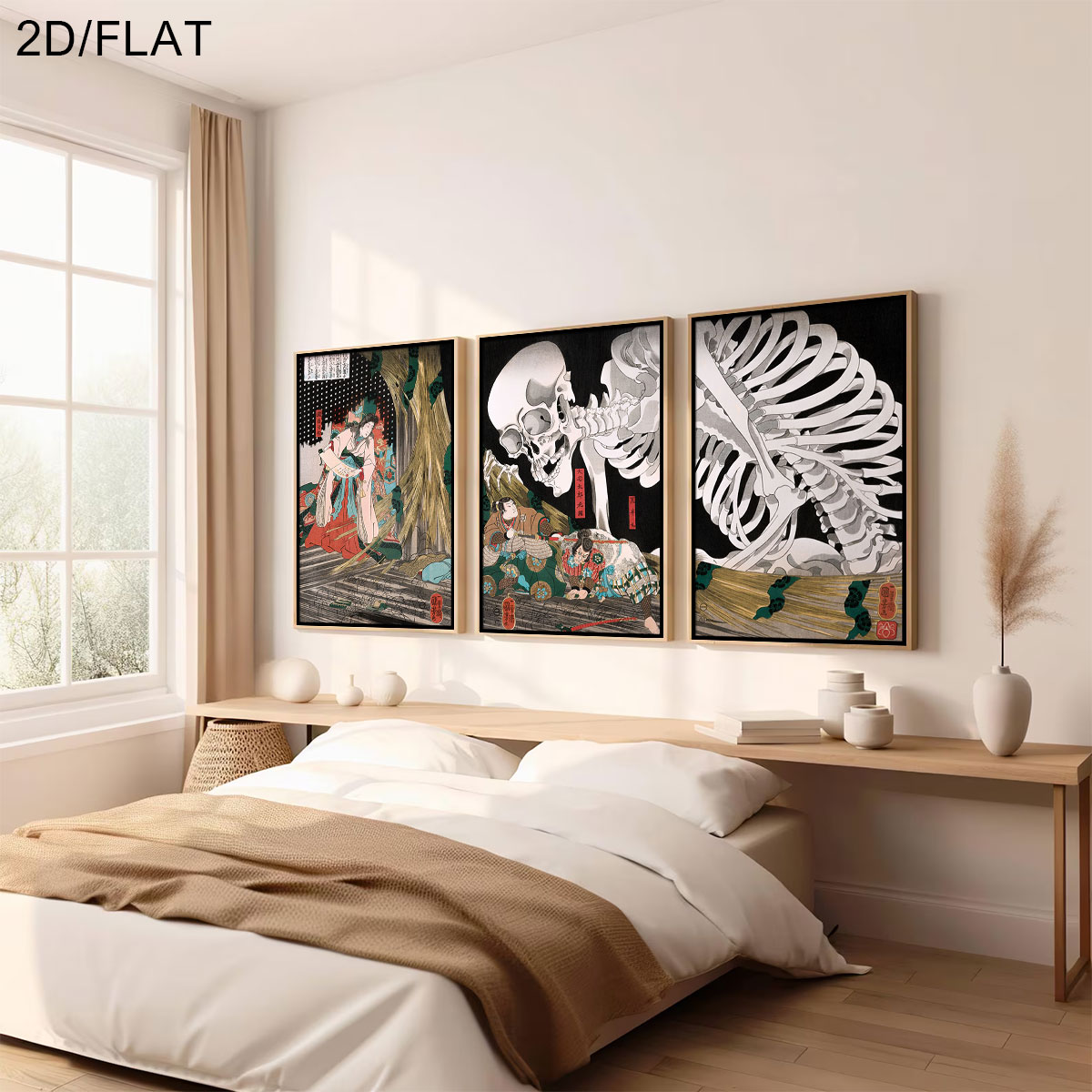 3pcs Retro Japanese Takiyasha  - đánh giá và giá Home Office Image