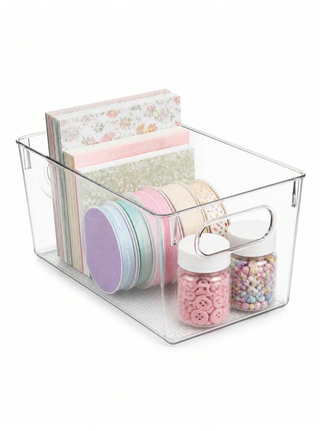 8-Pack Clear Storage Bins with - đánh giá và giá Home Office Organization