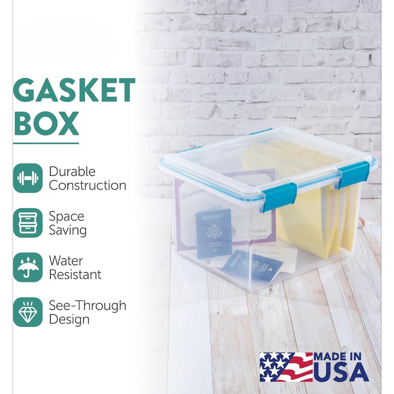 Gasket Storage Box with Lids f - đánh giá và giá Home Office Box
