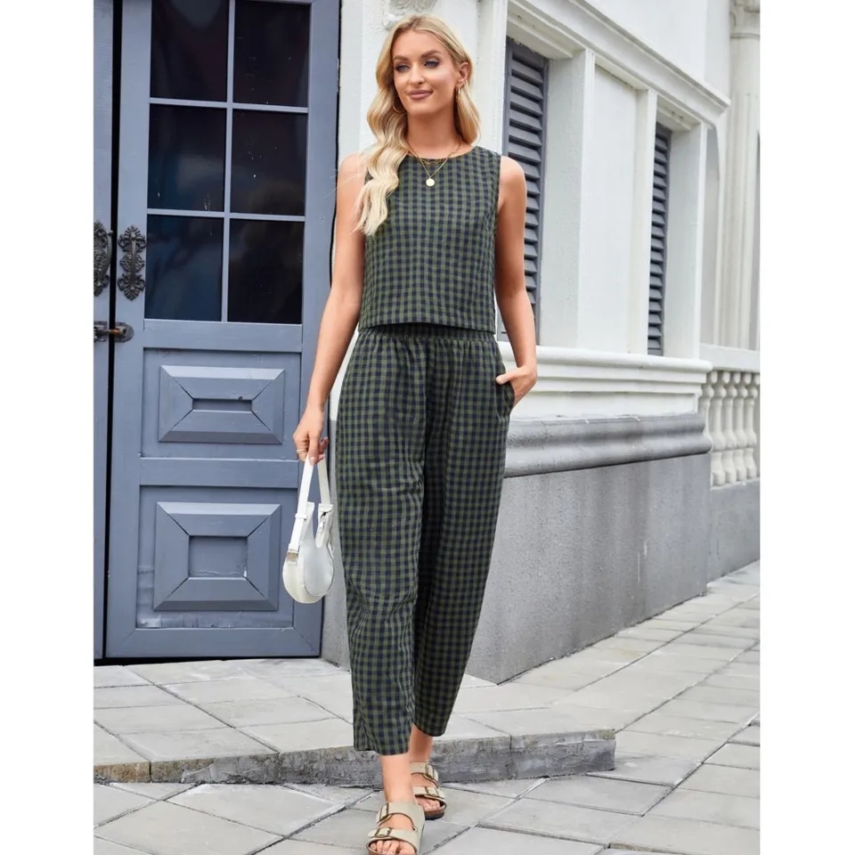 Fashion Printed Plaid Sleevele - đánh giá và giá Home Office 2024