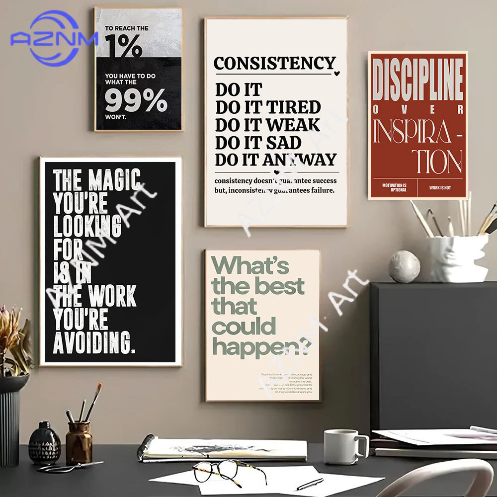 Minimalist Motivational Quotes - đánh giá và giá Home Office Room Inspiration
