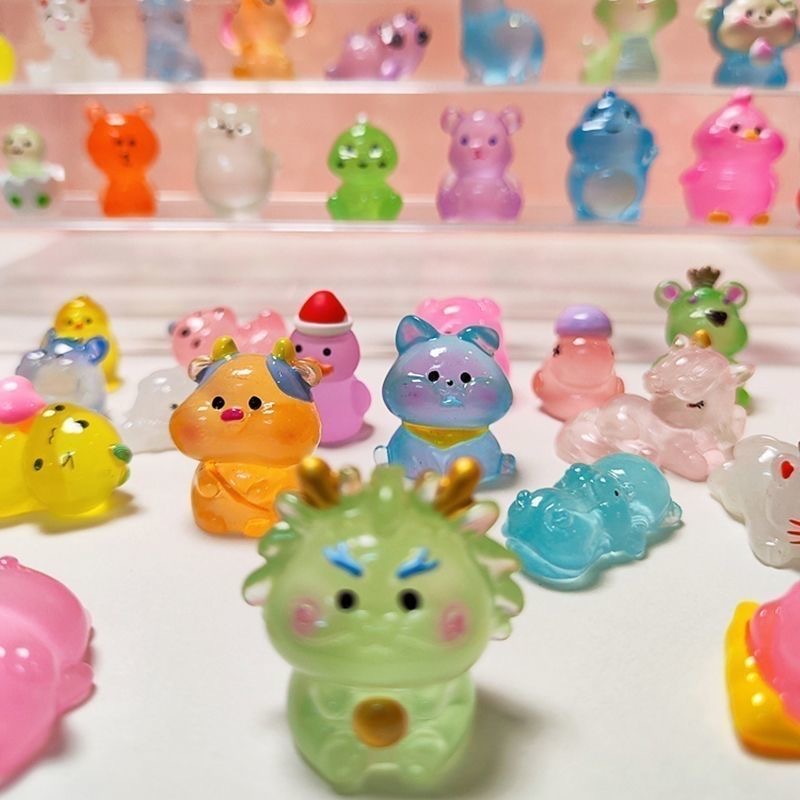100Pcs Mini Luminous Resin Bli - đánh giá và giá Home Office Box