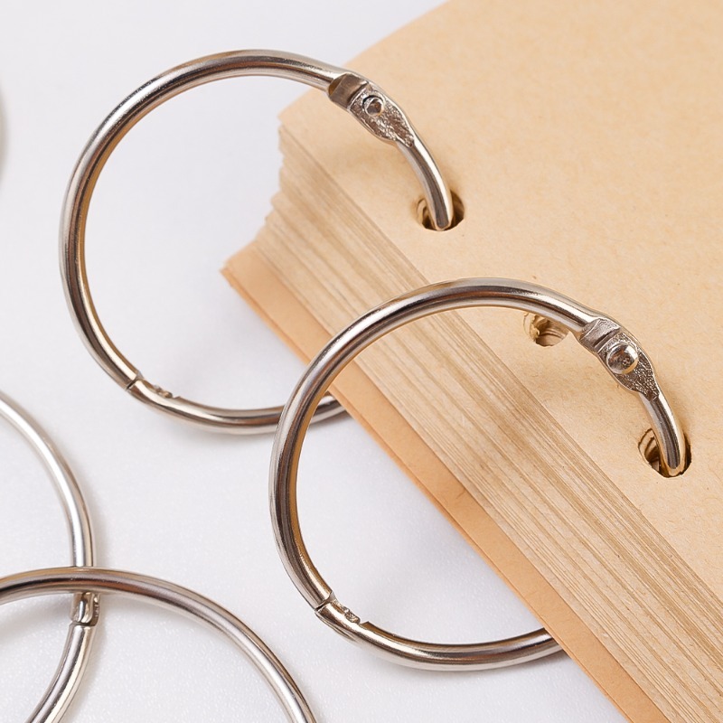 1-10PCS Metal Ring Binder Book - đánh giá và giá Home Office Image