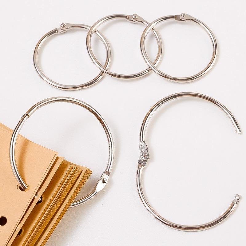 1-10PCS Metal Ring Binder Book - đánh giá và giá Home Office Image