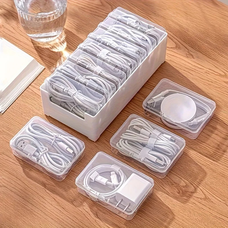 Data Cable Storage Box with 7  - đánh giá và giá Home Office Organization