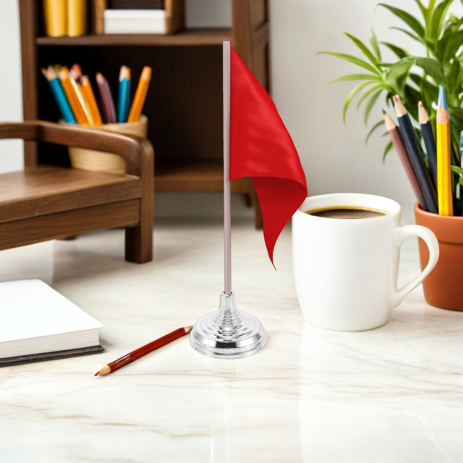 12Pcs Silver Mini Desk Flag St - đánh giá và giá Home Office Desk Ideas