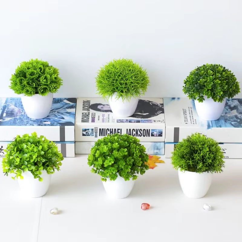 1pcs Green Plant Potted Plant  - đánh giá và giá Home Office Simulator