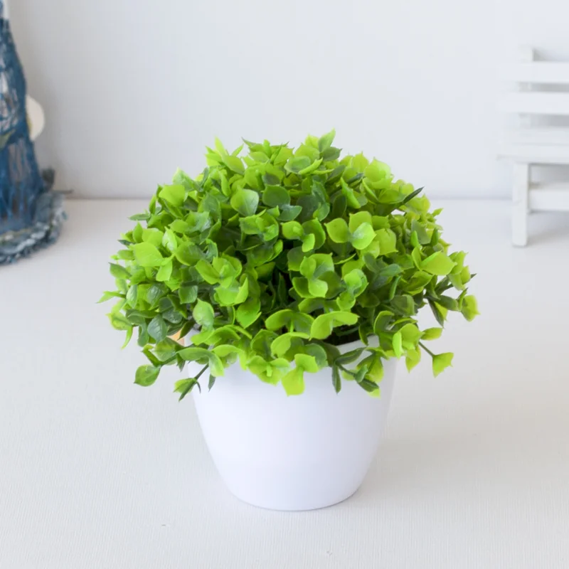 1pcs Green Plant Potted Plant  - đánh giá và giá Home Office Simulator