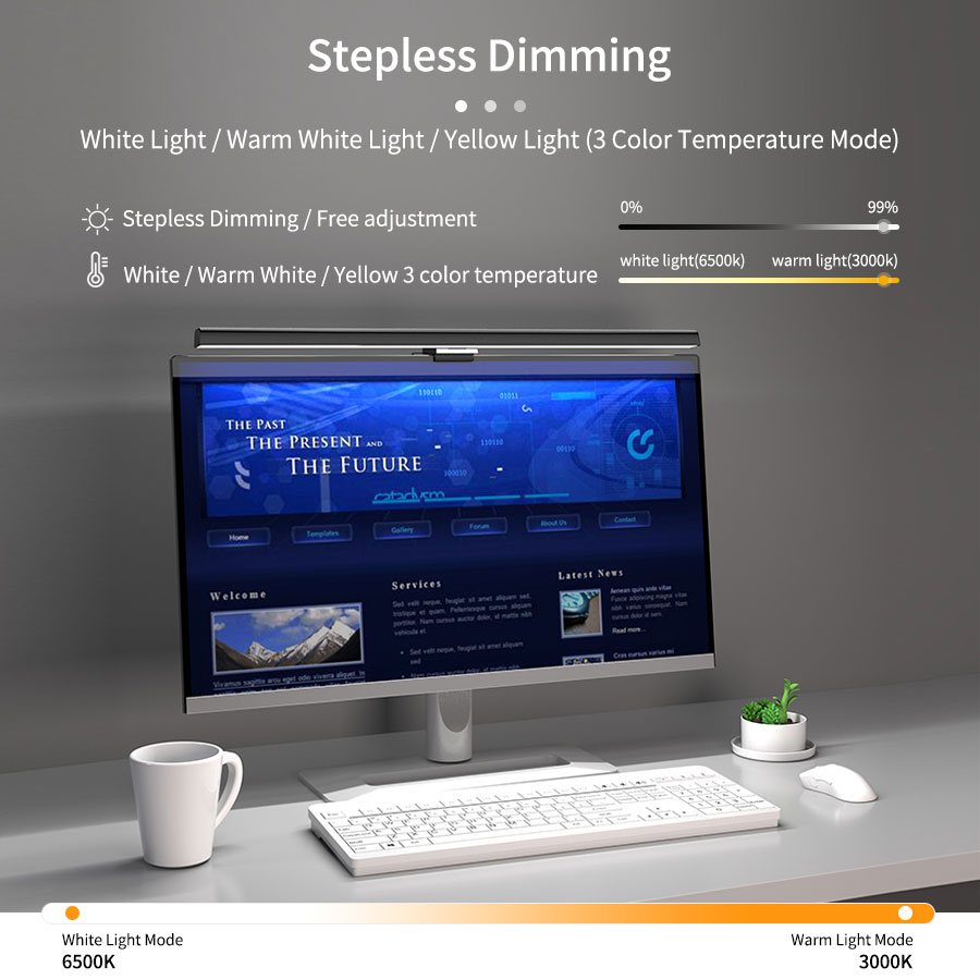 50cm LED Monitor Light Bar Scr - đánh giá và giá Home Office Desk Ideas