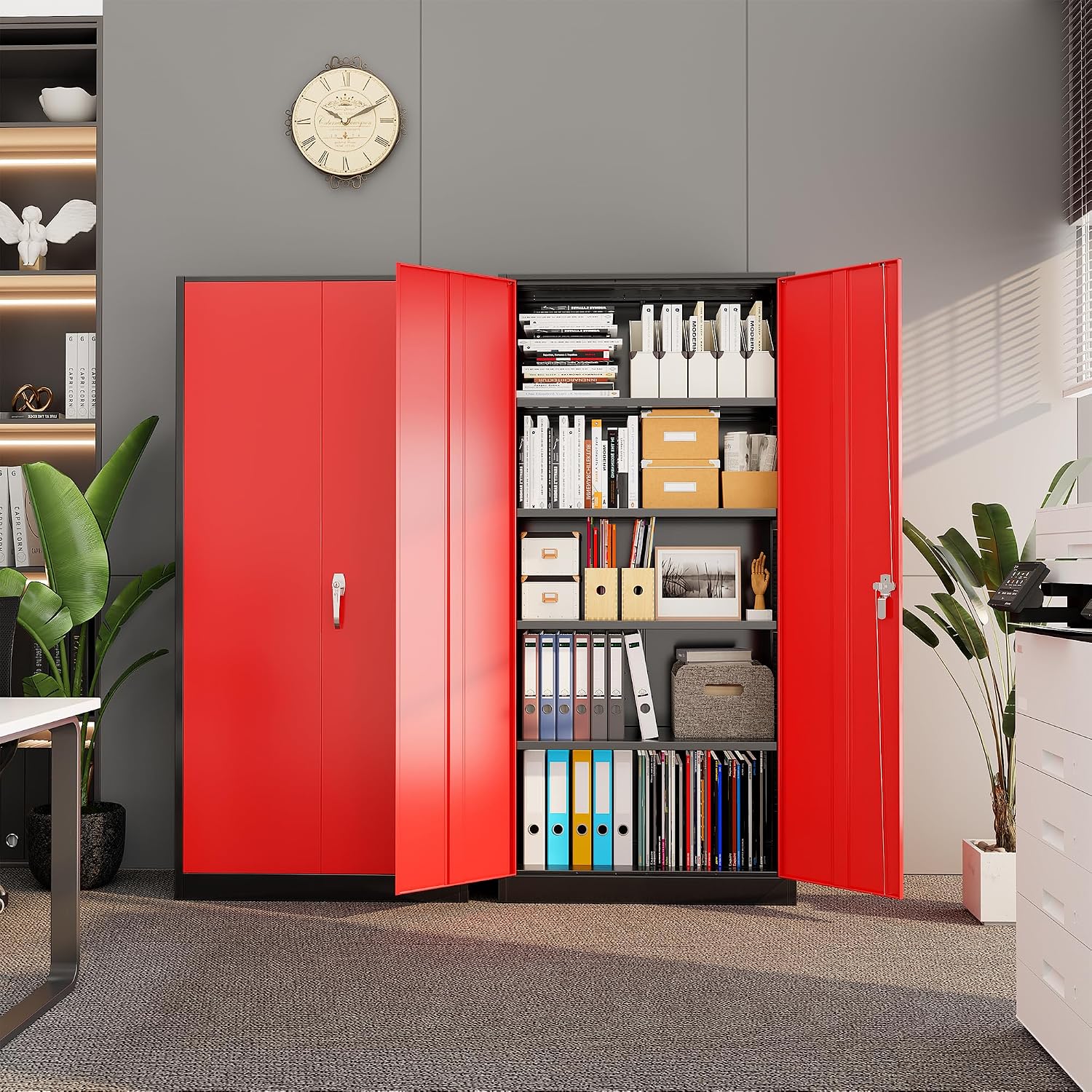 Heavy Duty Metal Garage Storag - đánh giá và giá Home Office Organization