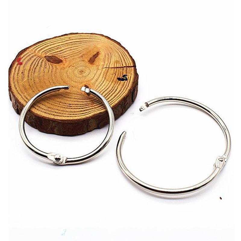 10pcs Loose Leaf Binder Rings  - đánh giá và giá Home Office Image