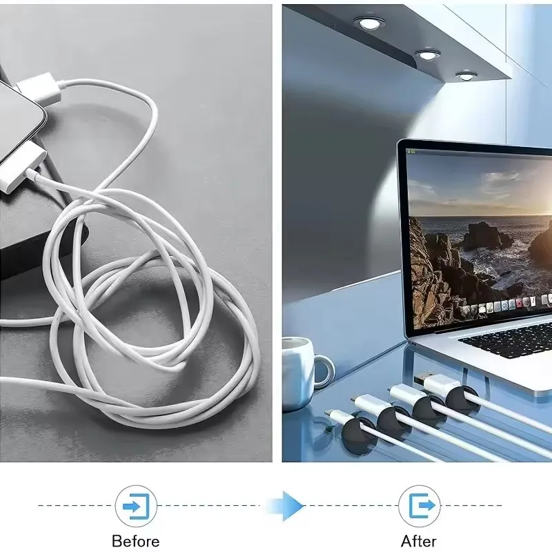 5/50Pcs Cable Clip Winder Orga - đánh giá và giá Home Office Organization