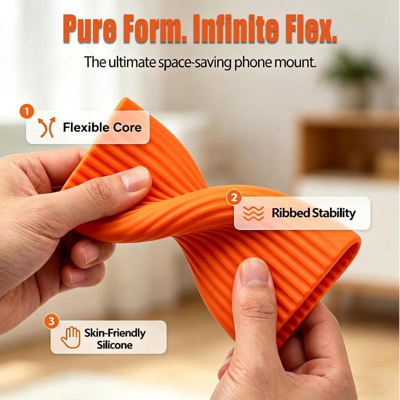 Flexible Foldable Silicone Pho - đánh giá và giá Laptop Stand Foldable