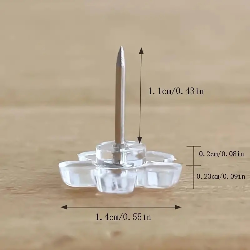50/100/200pcs Flower Push Pins - đánh giá và giá Home Office Image