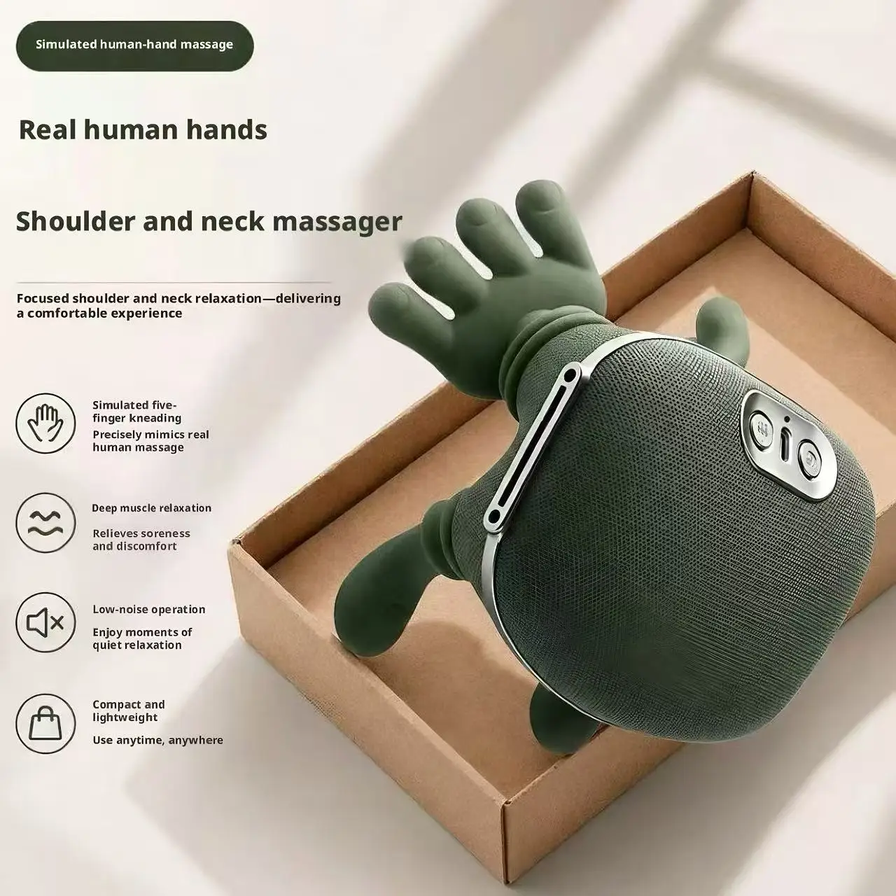 Simulated Human Hand Kneading  - đánh giá và giá Home Office Simulator