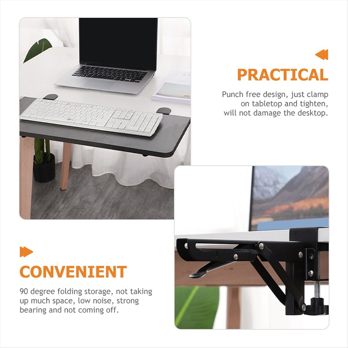 2PCS Foldable Bracket Computer - đánh giá và giá Laptop Stand Foldable