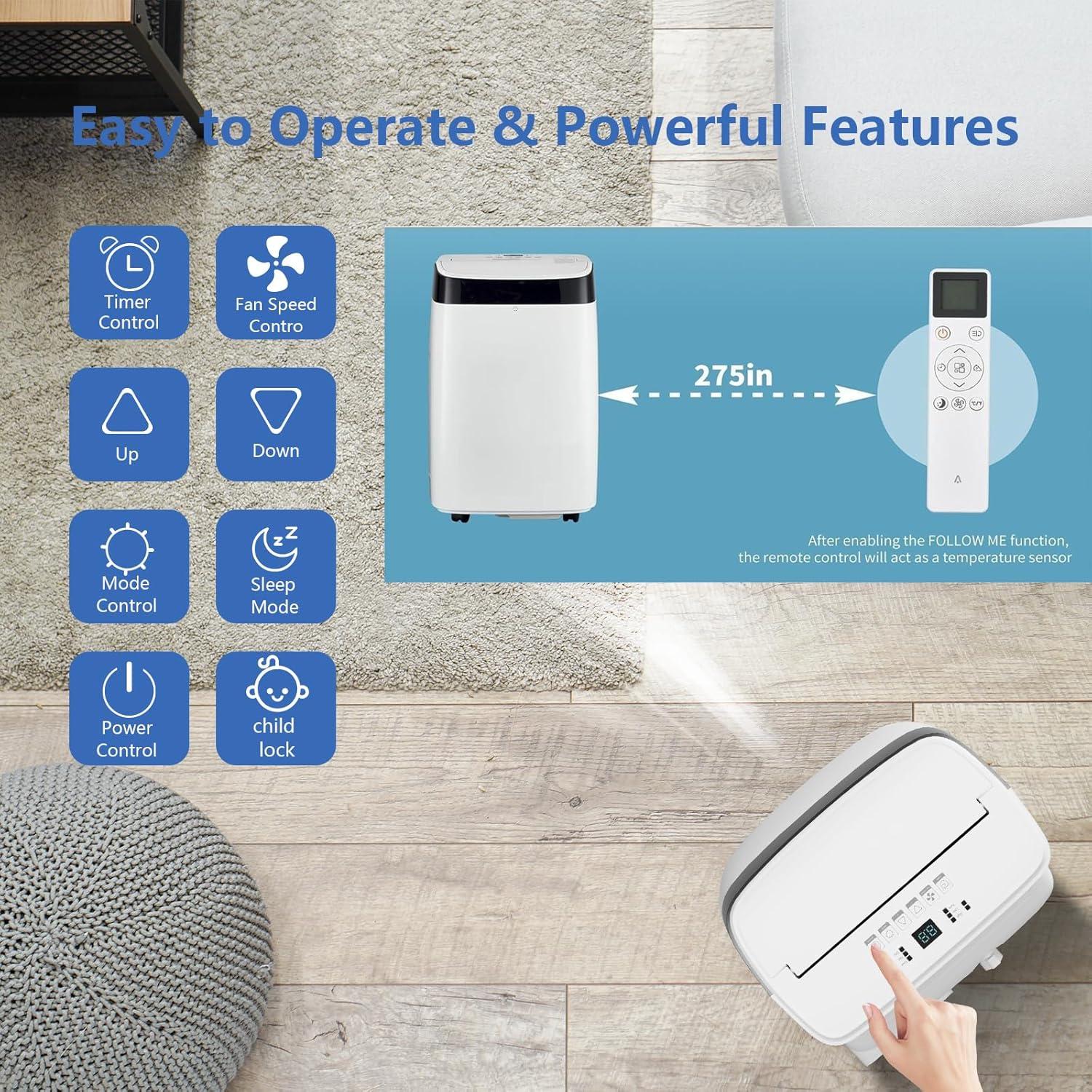 Portable Air Conditioners, 100 - đánh giá và giá Home Office British