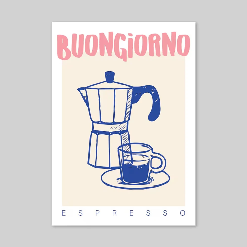 Modern Coffee Espresso Wall Ar - đánh giá và giá Home Office Image