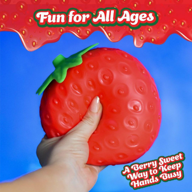 Strawberry Squishy Toy Large S - đánh giá và giá Home Office Simulator