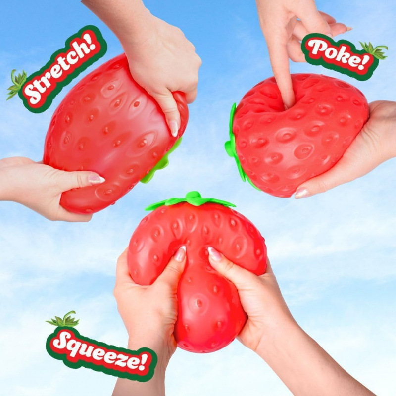 Strawberry Squishy Toy Large S - đánh giá và giá Home Office Simulator
