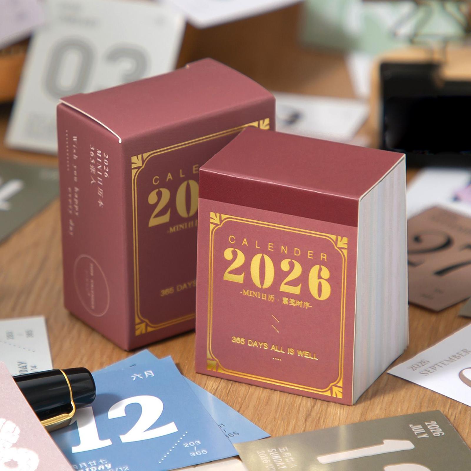 Mini 365 Day Calendar 2026 Pla - đánh giá và giá Home Office 365