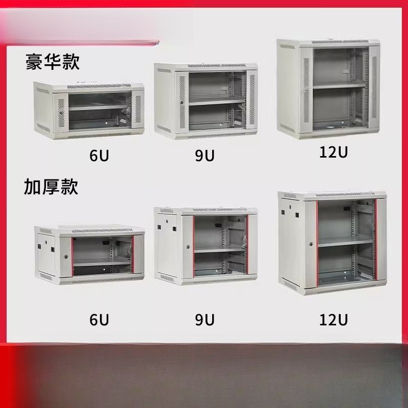 Small Wall-Mounted Network Cab - đánh giá và giá Home Office Organization