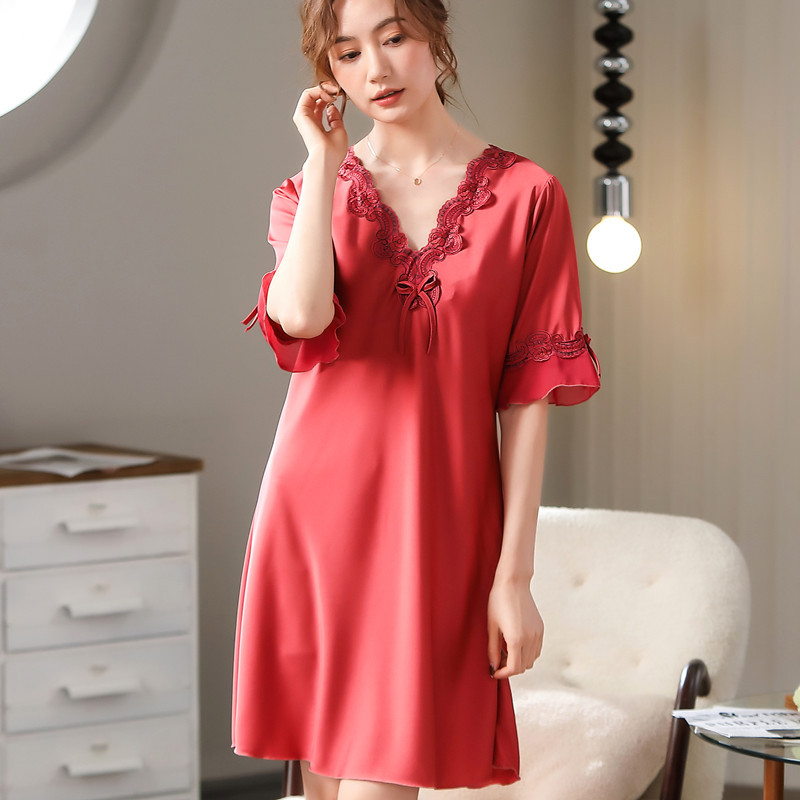Padded Nightdress Women's Summ - đánh giá và giá Home Office 2024