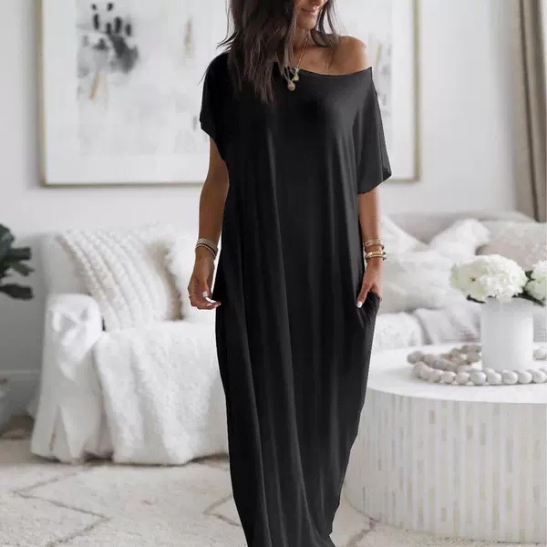 Women's Home Long Dress Summer - đánh giá và giá Home Office 2024