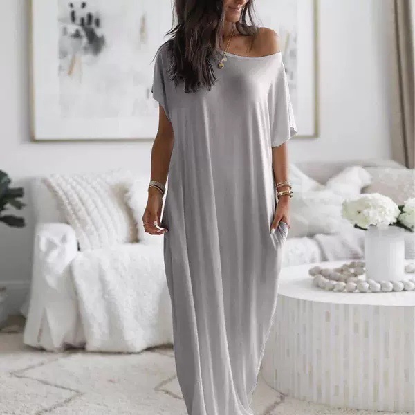 Women's Home Long Dress Summer - đánh giá và giá Home Office 2024