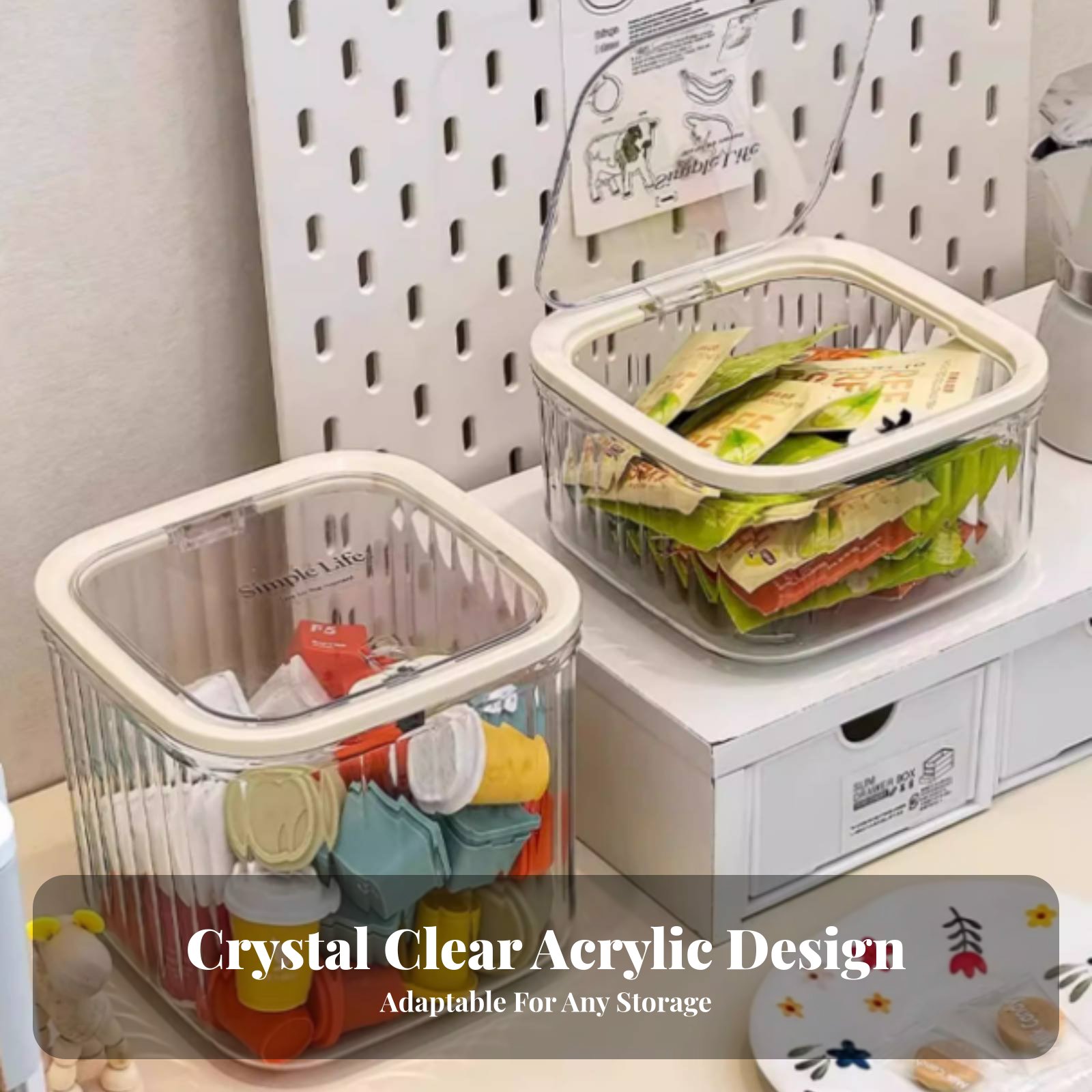 Plastic Tea Bag Storage Box La - đánh giá và giá Home Office Box