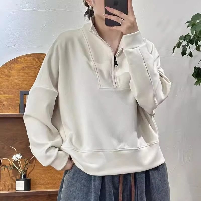 Autumn Winter Half Zipper Wome - đánh giá và giá Home Office 2024