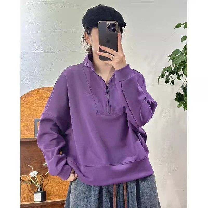 Autumn Winter Half Zipper Wome - đánh giá và giá Home Office 2024