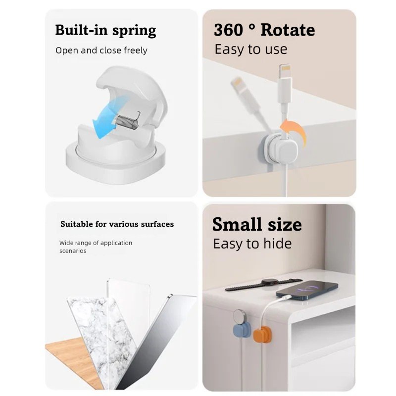 adhesive cable organizer Cable - đánh giá và giá Home Office Organization