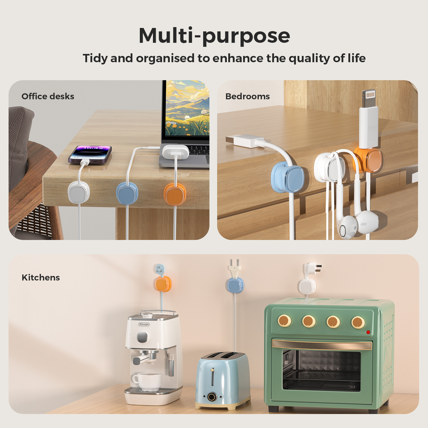 adhesive cable organizer Cable - đánh giá và giá Home Office Organization