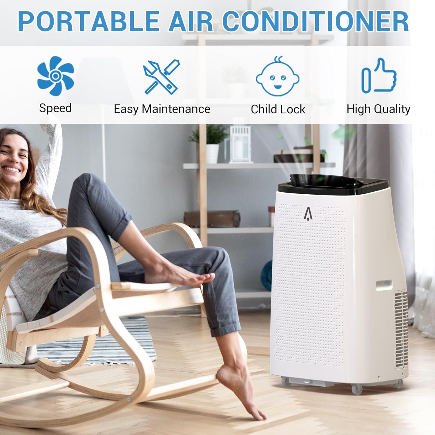 Portable Air Conditioners, 150 - đánh giá và giá Home Office British