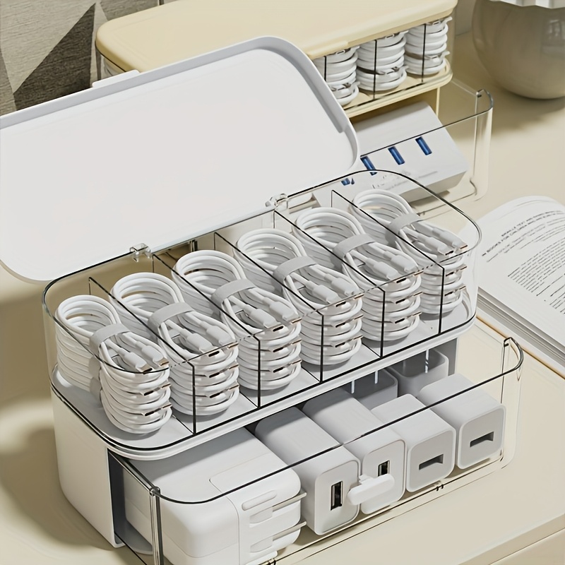 Double Layer Transparent Deskt - đánh giá và giá Home Office Organization