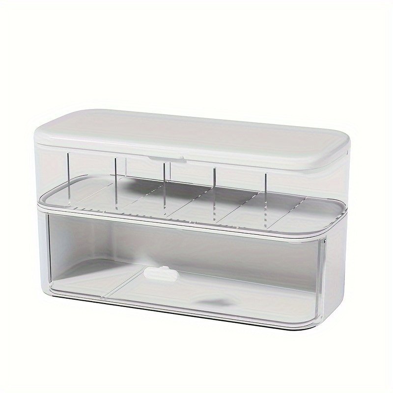 Double Layer Transparent Deskt - đánh giá và giá Home Office Organization