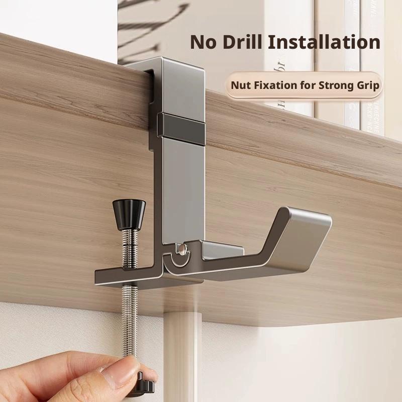 No Drill Foldable Desk Hook  C - đánh giá và giá Home Office Desk Ideas