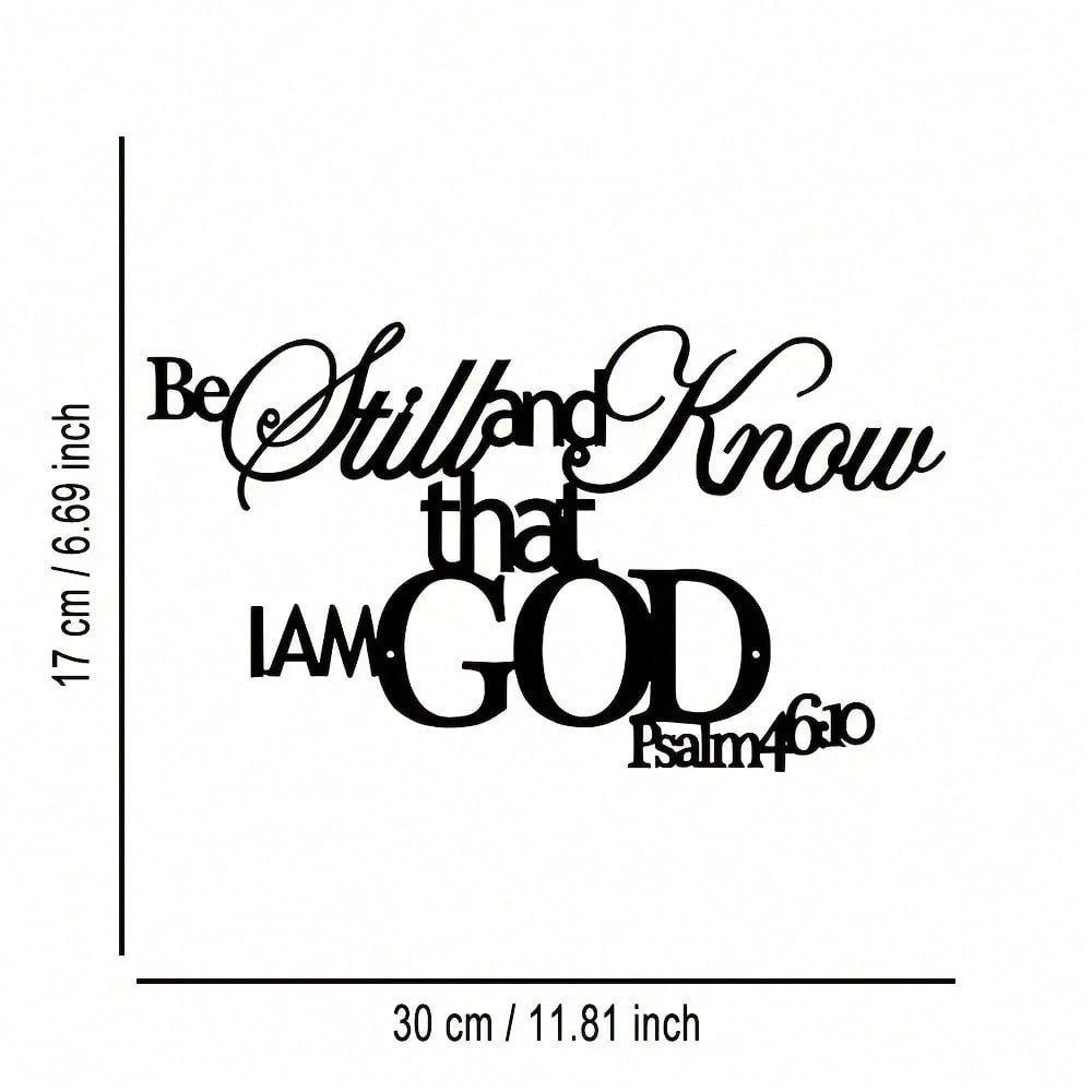 God Word Metal Wall Plaque Chr - đánh giá và giá Home Office Room Inspiration