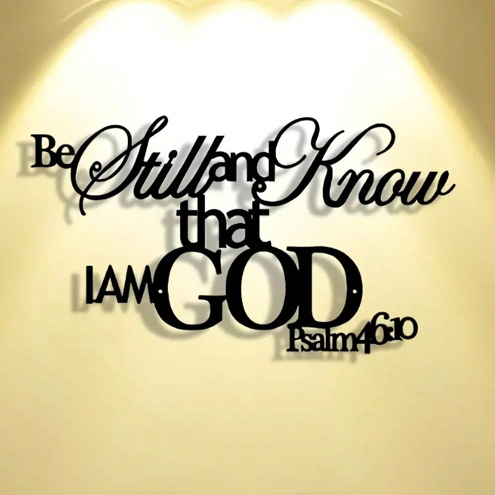 God Word Metal Wall Plaque Chr - đánh giá và giá Home Office Room Inspiration