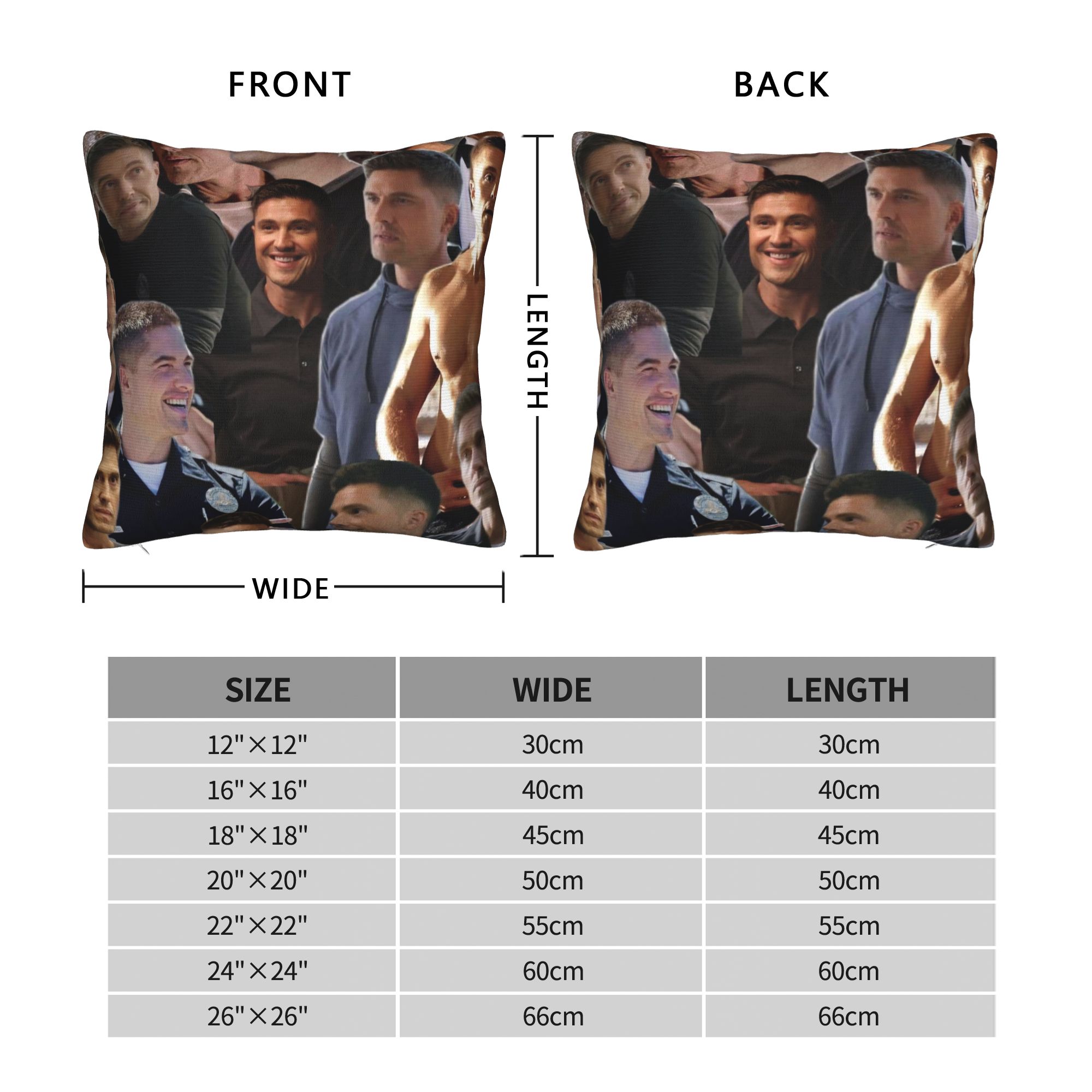 Tim Bradford Collage Pillow Ca - đánh giá và giá Home Office Tim