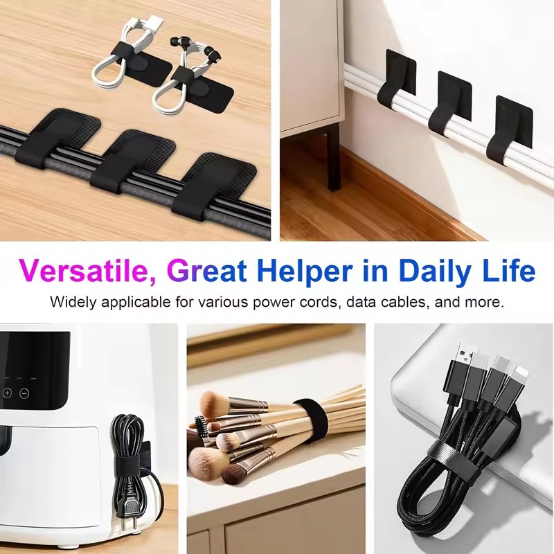 Adhesive Under Desk Cable Ties - đánh giá và giá Home Office Organization