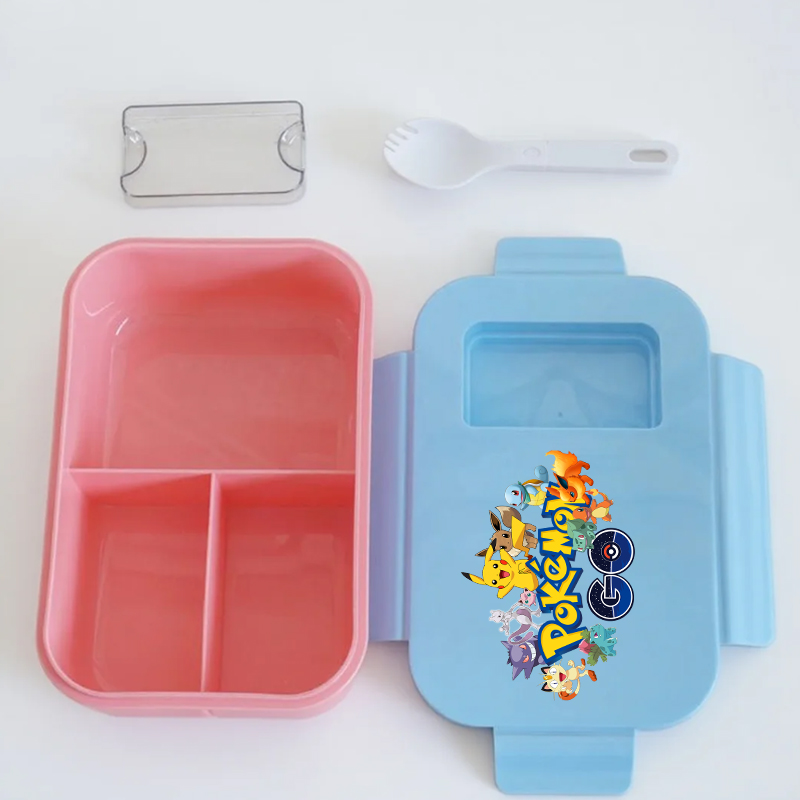Pokemoned Lunch Box with Spoon - đánh giá và giá Home Office Box