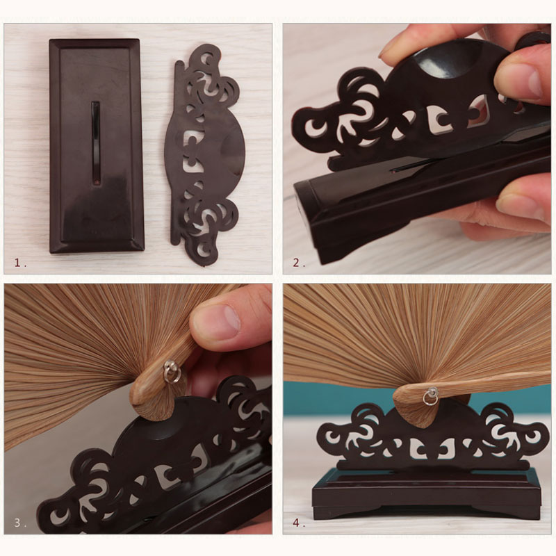Vintage Art Style Folding Fan  - đánh giá và giá Home Office Desk Ideas