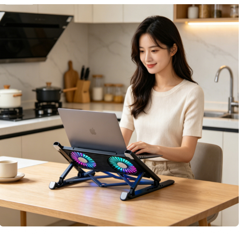 New Laptop Cooler Base Stand F - đánh giá và giá Laptop Stand Foldable