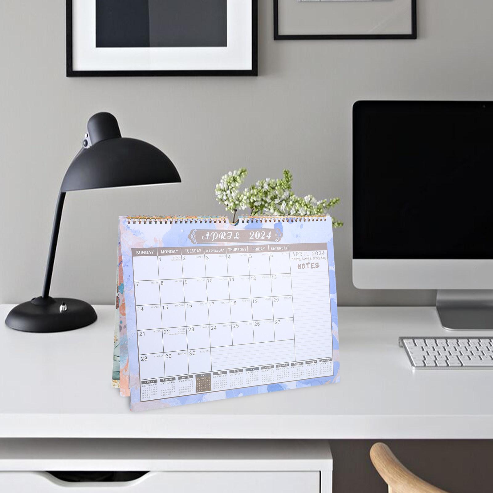 Wall Calendar Large 2024 Month - đánh giá và giá Home Office 2024